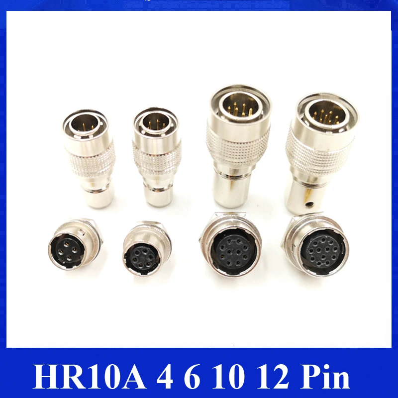 Разъем Hirose HR 10A 4 6 10 12-контактный штекер гнездовой разъем HR10A электрическая вилка