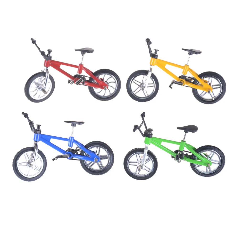 

New Sale Mini Finger Bicycle Flick Trix Finger Bikes Toys Tech Deck Gadgets Novelty Gag Toys For Kids Gifts Bicycle Model Bike