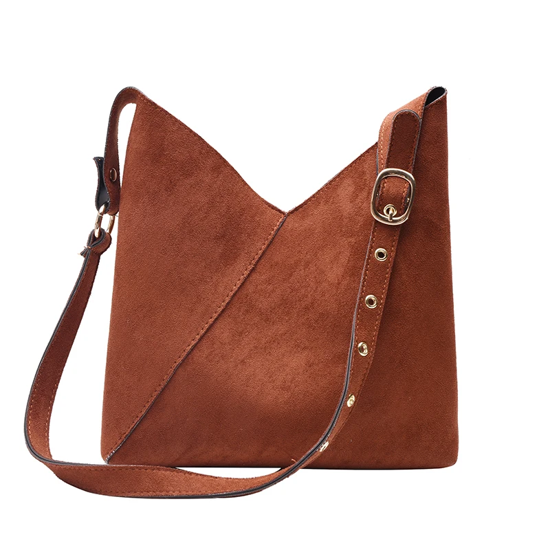 

Splicing Contrast PU Leather Bucket Bags For Women 2020 Summer Crossbody Bags Lady Shoulder Simple Bag Female Travel Handbags