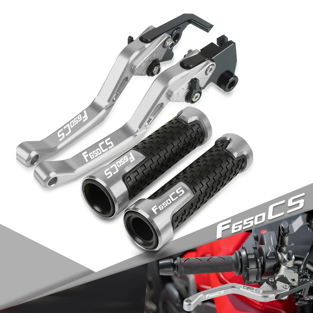 

Motorcycle Accessories aluminum New Adjustable Brake Clutch Lever handlebar handle FOR BMW F650CS DAKAR 2000-2007 2006 2005 2004