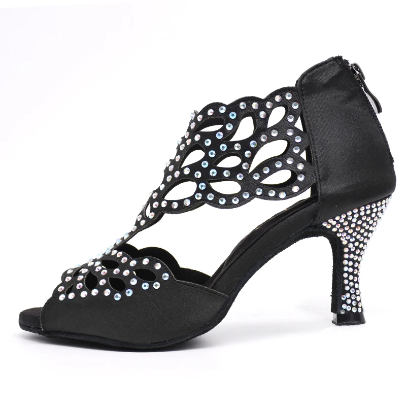 Обувь для латинских танцев Женская бальных Современная танцевальная обувь