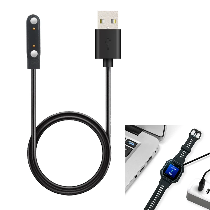 Смарт-часы док-станция зарядное устройство адаптер Магнитный USB зарядный кабель