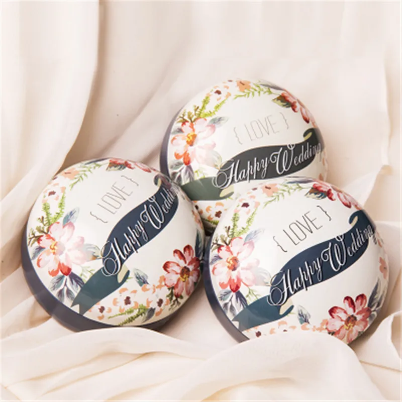 6 шт конфеты хранения Коробки Чай свадебной Органайзер жестяная баночка Ланч