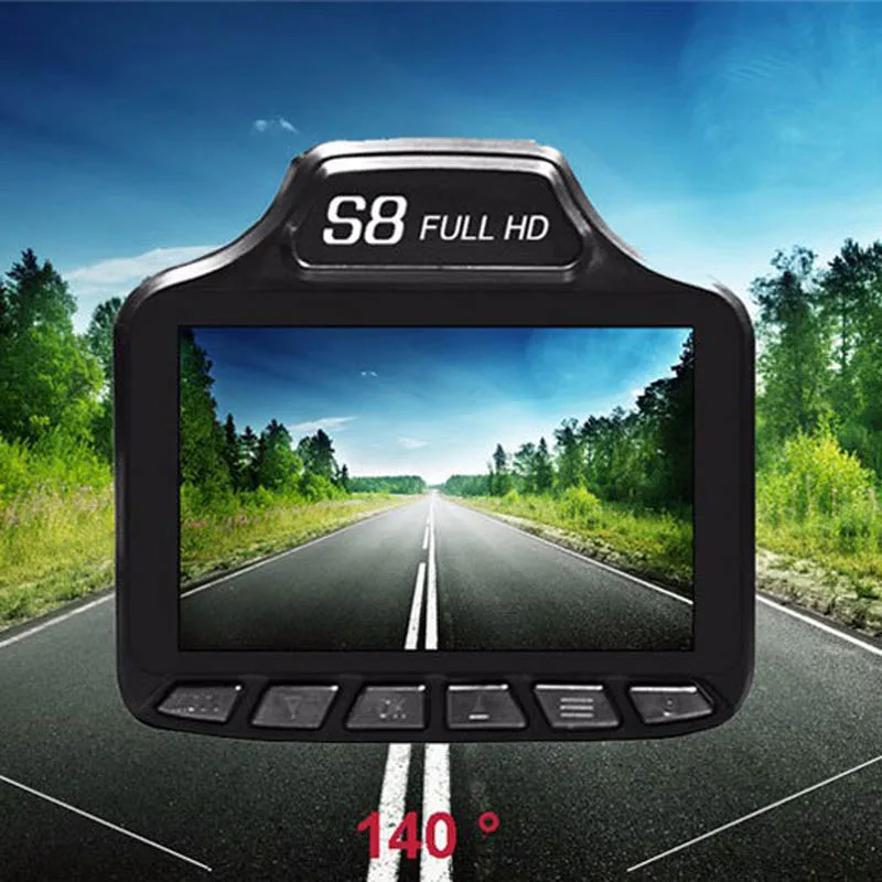 Автомобильный видеорегистратор 3 в 1 радар детектор 0 дюйма GPS HD 1080P регистратор