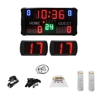 paido basketball counter court timer hot selling large digital basketball scoreboard portable basketball led scoreboard