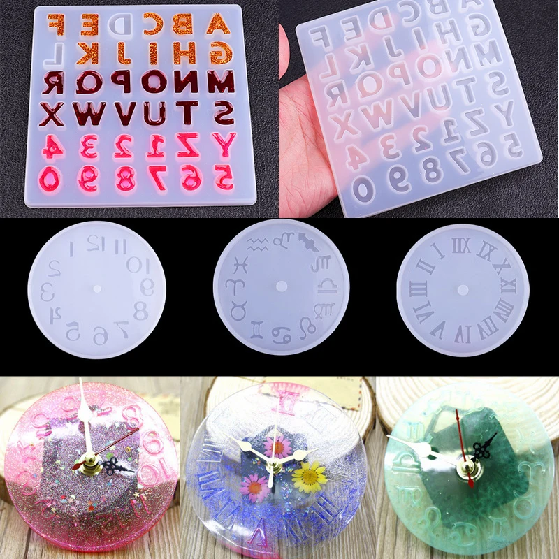 1 шт. алфавит с цифрами на английском языке римские арабские часы созвездием