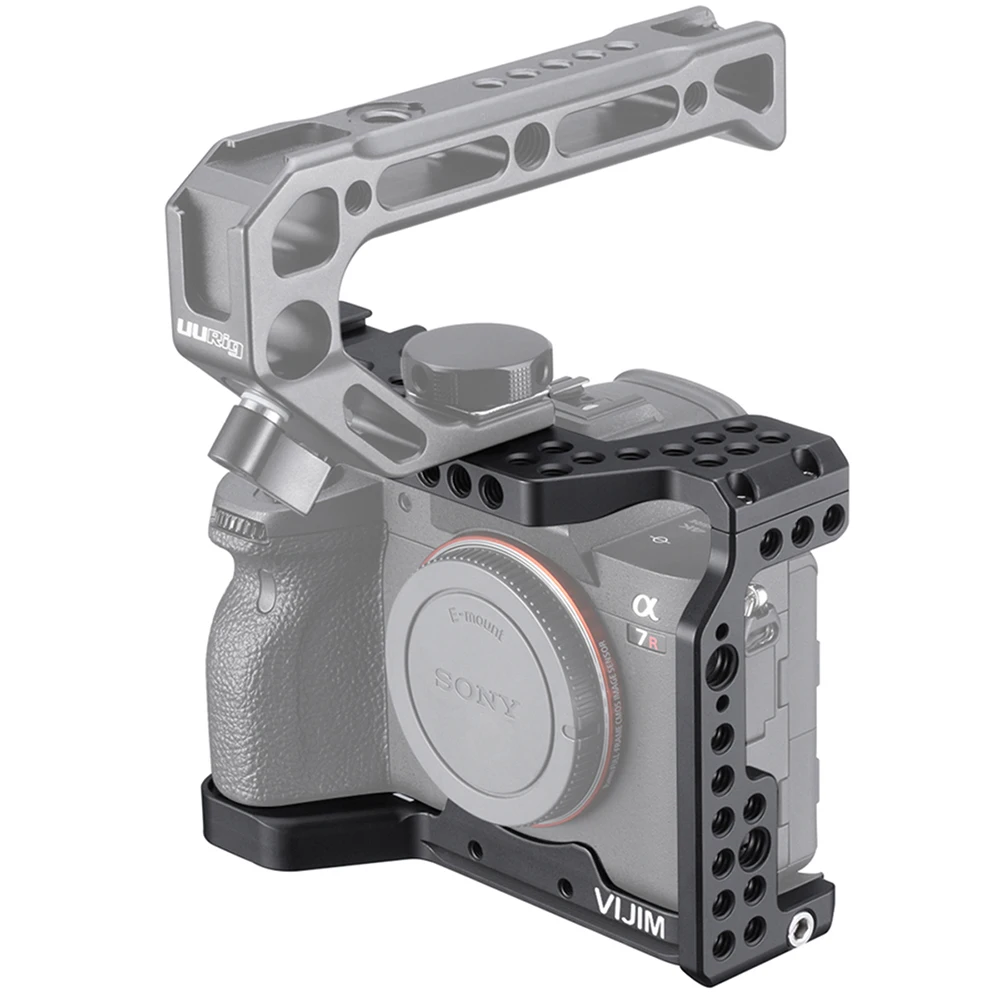 Металлическая клетка для камеры для sony A7R4 A7RIV с отверстием для позиционирования Arri