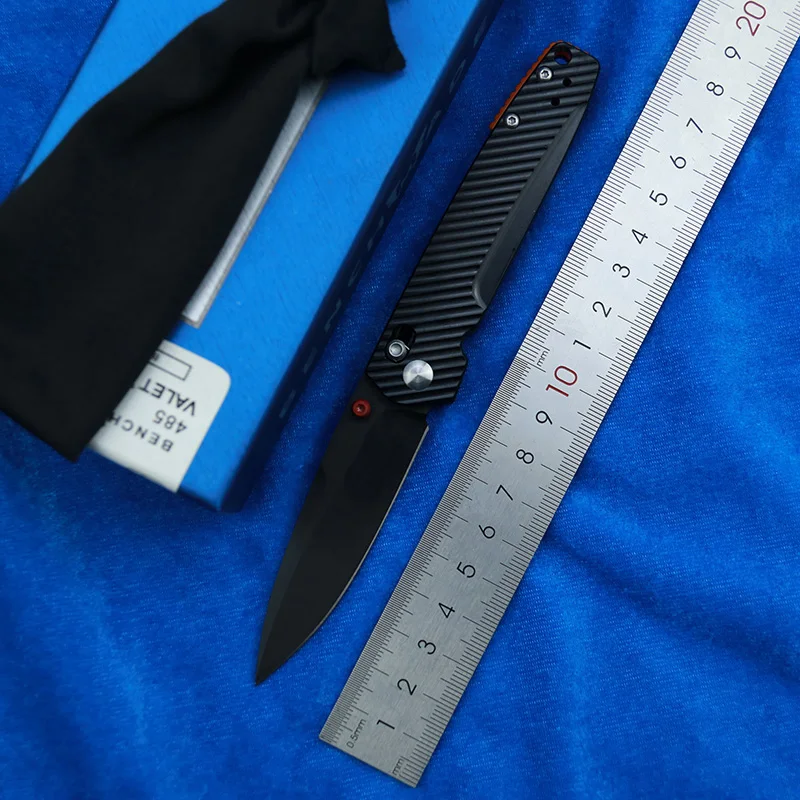 new Limited Edition 485 Mark Blade Titanium handle folding Pocket Survival camp hunt Tactical EDC Tool kitchen knife | Инструменты