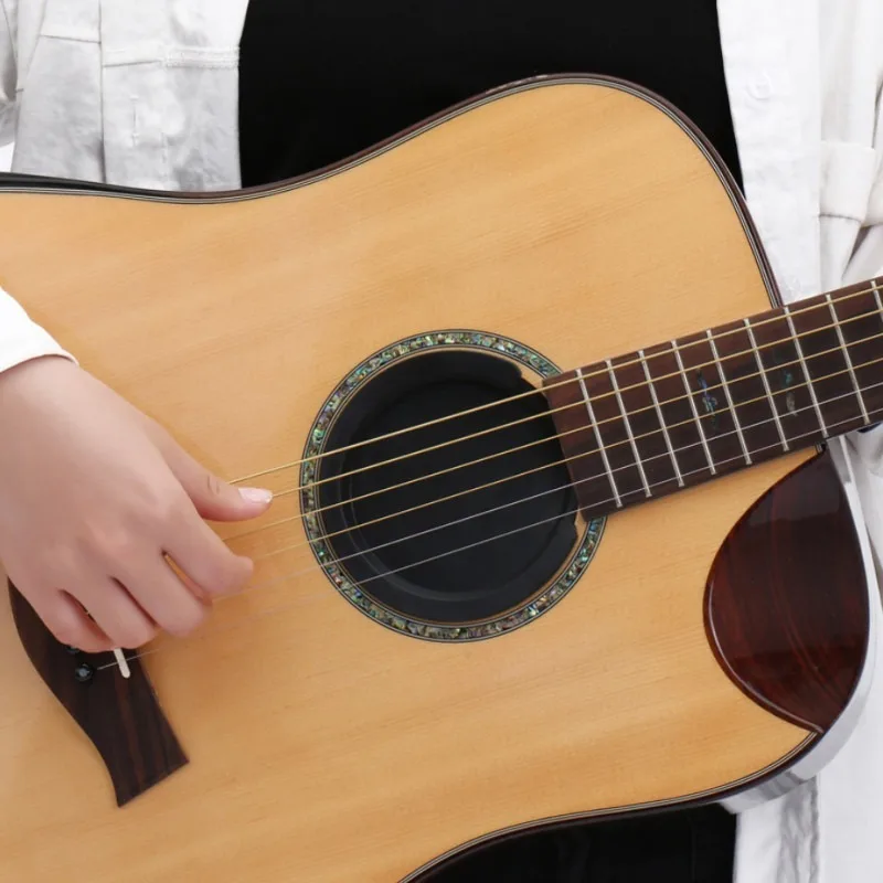 Hispetech 38-42 дюйма силиконовая Акустическая классическая гитара отзывы Buster Sound Hole Cover