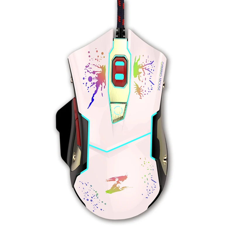 

Мышь игровая Проводная с RGB-подсветкой, USB