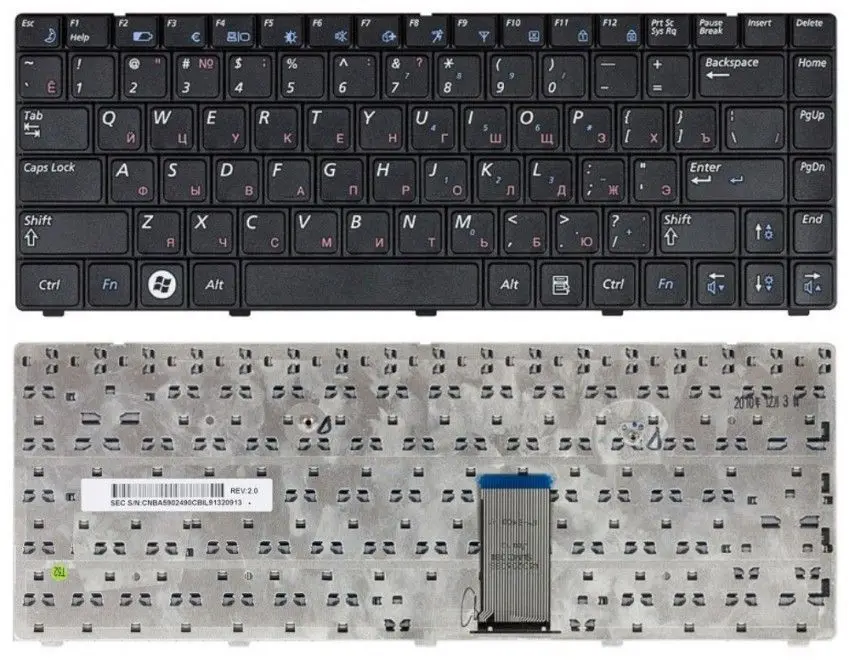 Клавиатура для ноутбука Samsung R418 R420 R423 R425 R428 R430 R439 R440 R463 R469 RV408 BA59-02490C | Компьютеры и