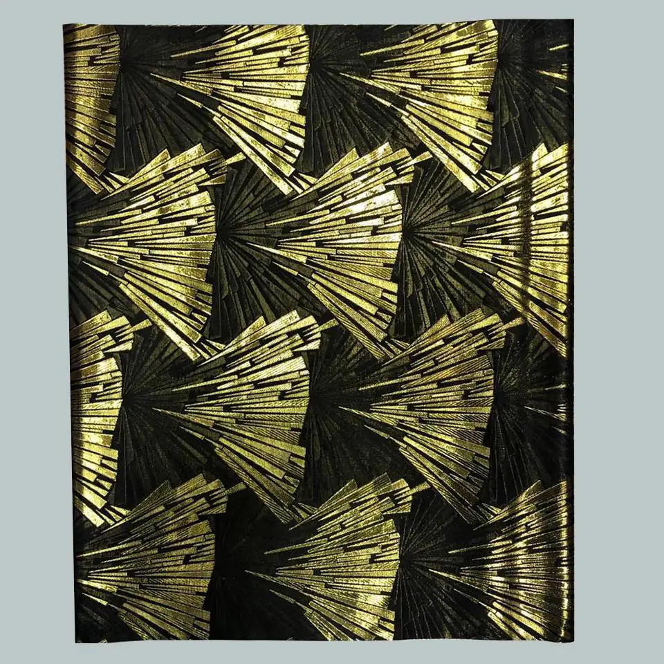 Черный/золотой африканский геле 2 шт ткань головной платок головные обертывания