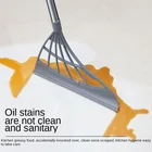 Многофункциональная силиконовая щетка для чистки пола, пыли, волос, стержень из нержавеющей стали, Волшебная щетка