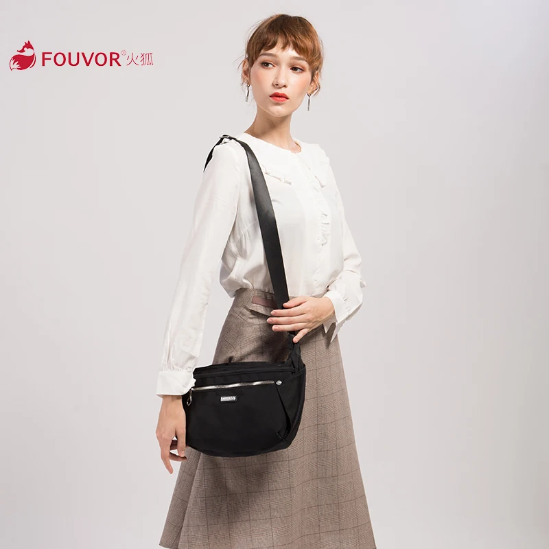 

Fouvor 2019 Summer Fashion Women Messenger Bag Casual Oxford Canvas Bag Female Shoulder Bags 2899-05