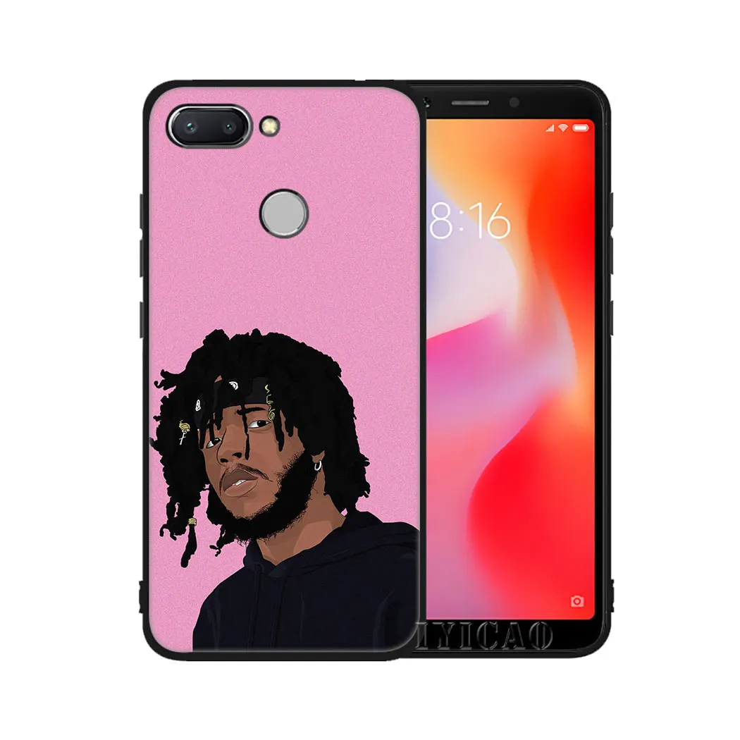 IYICAO Rapper 6lack Soft Case for Xiaomi Redmi 4A 4X 5A 5 Plus K20 6 Pro 6A 7A 8A 7 S2 Go Phone |