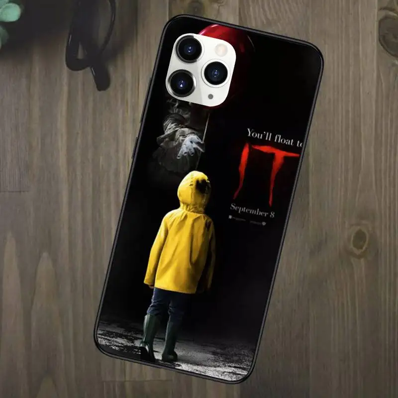

Hot Pennywise Clown Float It Horror Phone Case for iPhone 11 12 mini pro XS MAX 8 7 6 6S Plus X 5S SE 2020 XR