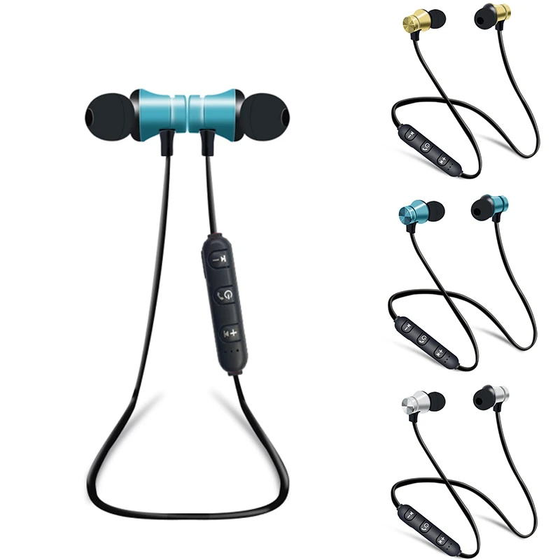 Спортивные Bluetooth наушники стерео музыкальные беспроводные для телефона