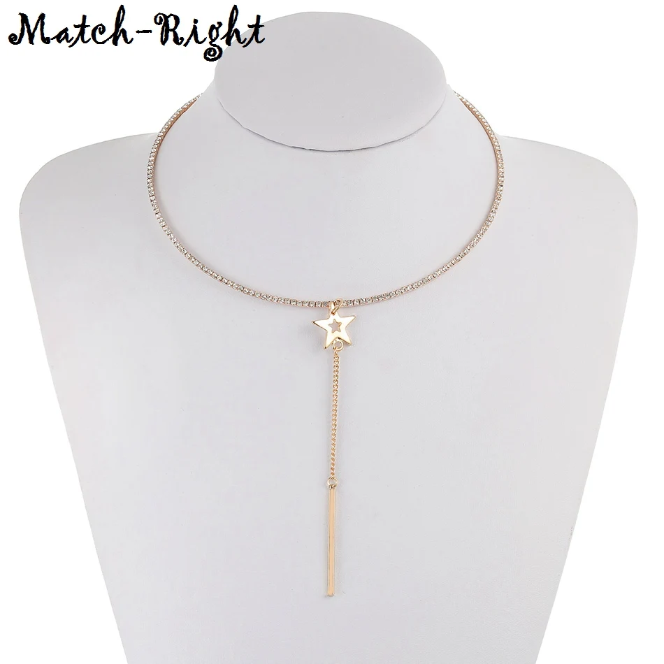 Женские ожерелья и кулоны со стразами новинка ювелирные изделия Mujer Kolye Bijoux Mulheres