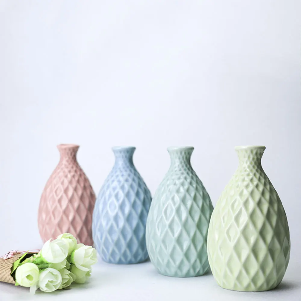 Ваза с цветами настольное украшение из ПЭ для дома и офиса свадебное