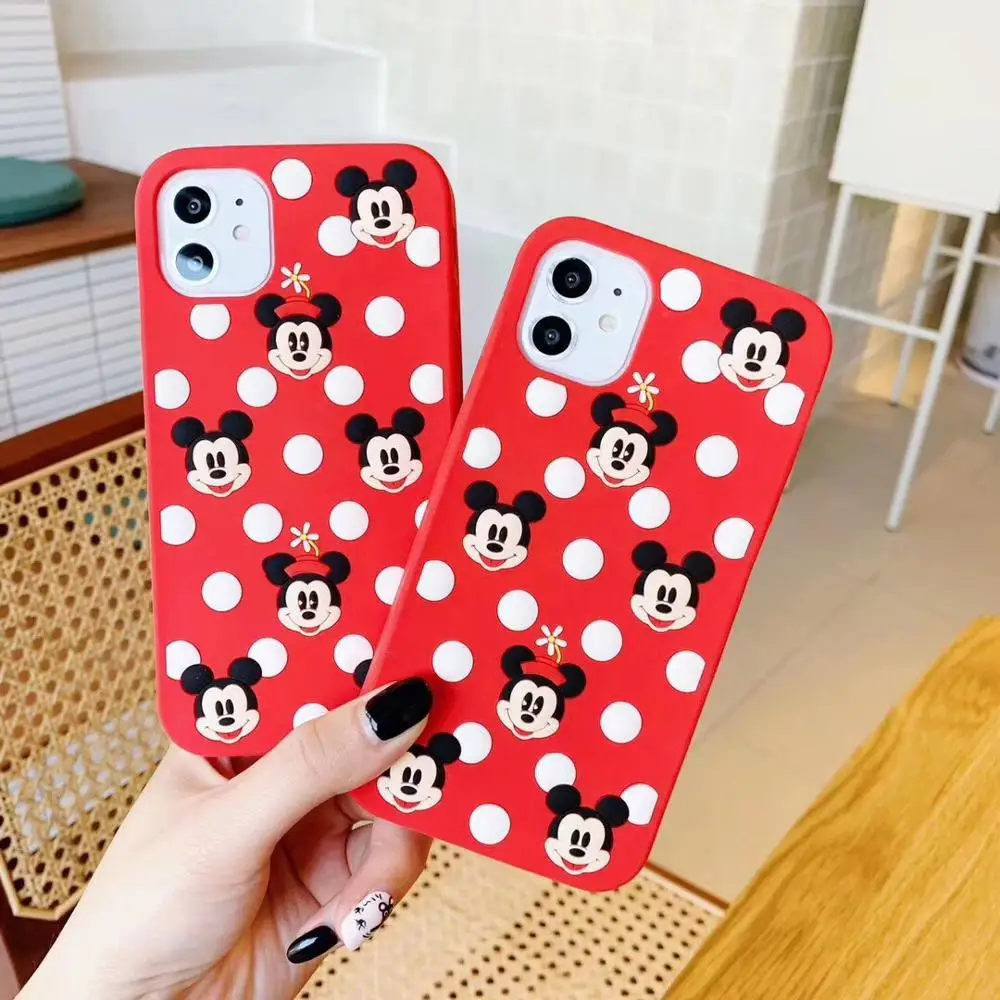 3D милый мягкий силиконовый чехол для iphone 6 6S 7 8 Plus X Xs Max XR 11 Pro Max чехол для телефона - Цвет: 12