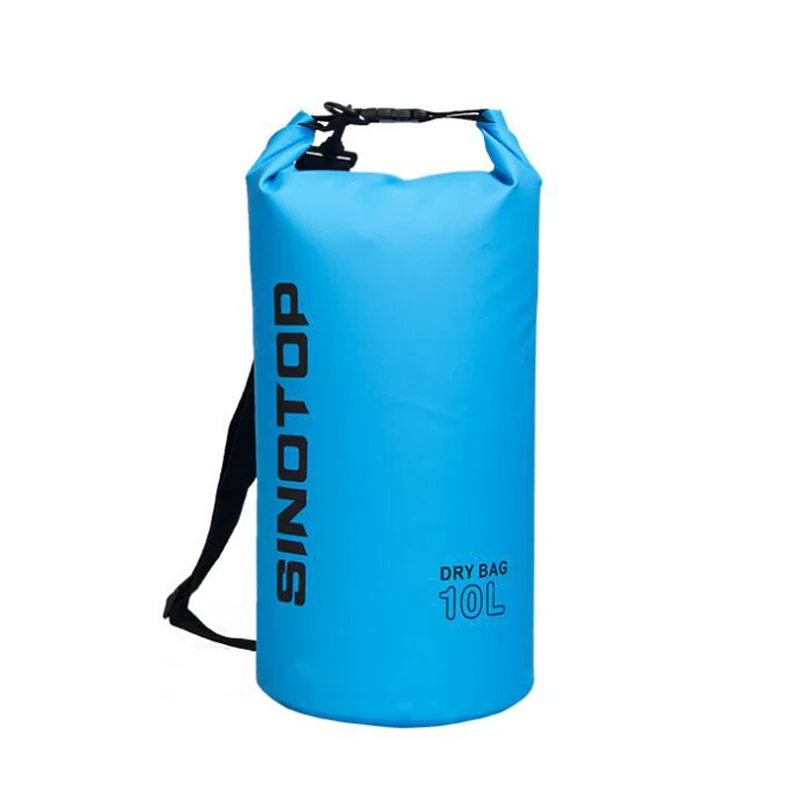 10L Rolltop Водонепроницаемый сухой мешок пакет Каякинг Drysack рюкзак вещевой на