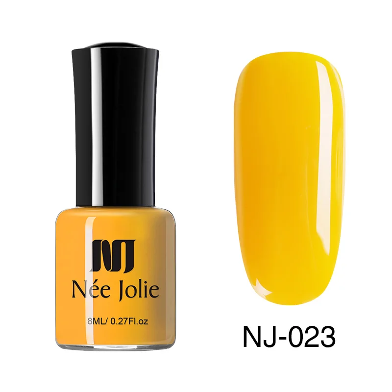 NJP-023 NEE JOLIE 8 мл Лак для ногтей чистая серия лак для ногтей Блестящий зеркальный матовый эффект лак для ногтей 66 цветов - Цвет: NJP-023