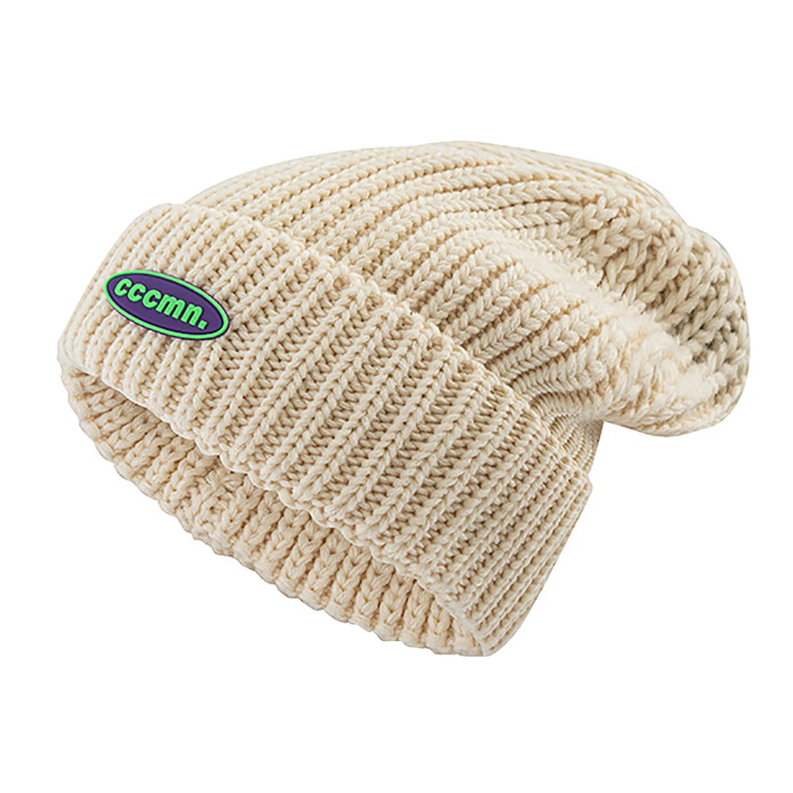 

1PCS Winter Hat Adult Men Women Unisex Knitted Woolen Hat Thick Earmuffs Outdoor Skiing Cycling Thermal Windproof Chapu