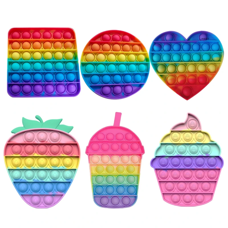 

Пузырьки-антистресс для взрослых, игрушки для снятия стресса, антистресс, сжимаемые игрушки