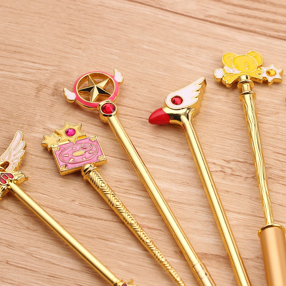 6/8 шт., Sailor Moon/KINOMOTO SAKURA Card, набор кистей для макияжа, косметические кисти, Cardcaptor Sakura, наборы инструментов для макияжа, подарок для девочки