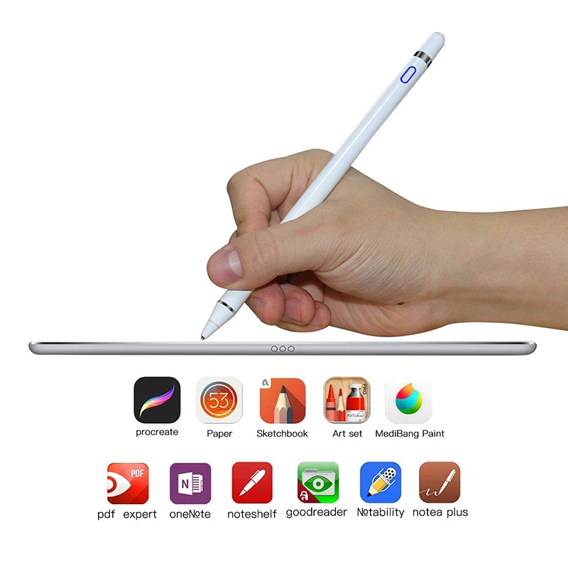 Подходит для Apple карандаш стилус конденсатор ручки высокой точности iPad 9 7 10 5 12