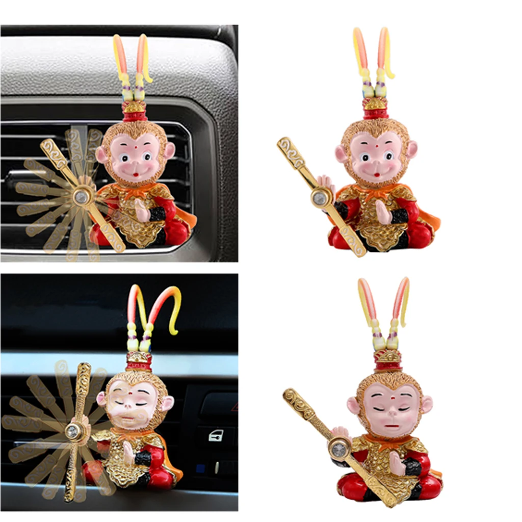 Подвеска для автомобиля Обезьяна Король украшения салона вентиляционные