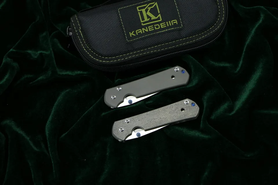 Kanedeiia Малый sebenza 21 простой складной нож s35vn лезвие титановая ручка Кемпинг Охота выживания карманные Фруктовые Ножи EDC инструмент