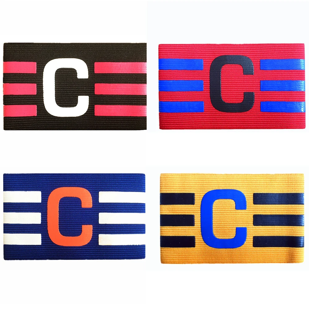 

Football Captain Armband Soccer Competition Sports Match Leader Arm Band Badge for Competition Soccer Professional Armband