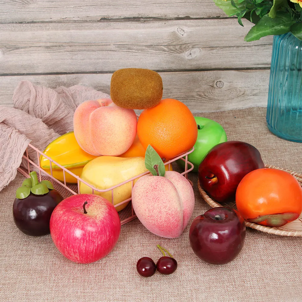 Искусственные искусственные фрукты украшение для дома имитация оранжевого