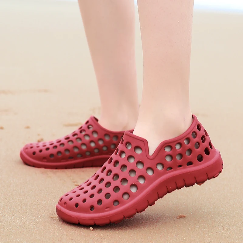 2020 повседневные женские сабо Дышащие босоножки тапочки ко Дню Валентина женская