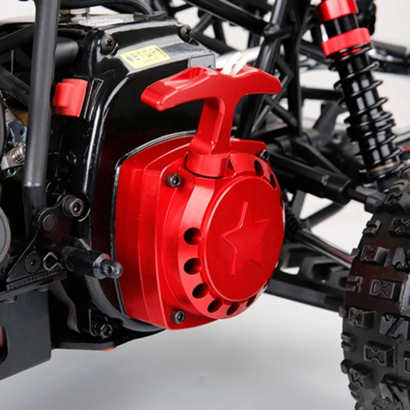 

CNC Easy to Start Puller with Starter Dial for 1/5 Hpi Rovan Km Mcd Gtb Rcmk FG Ddt Fid Racing Baja Losi Parts