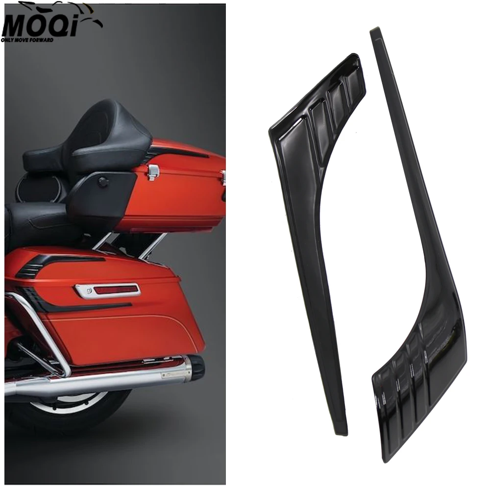 

Мотоциклетные аксессуары, трехлинейный чехол для шарнира, Чехол Для Road Kings Electra Street Glides 2014-2020, хром, черный, АБС-пластик