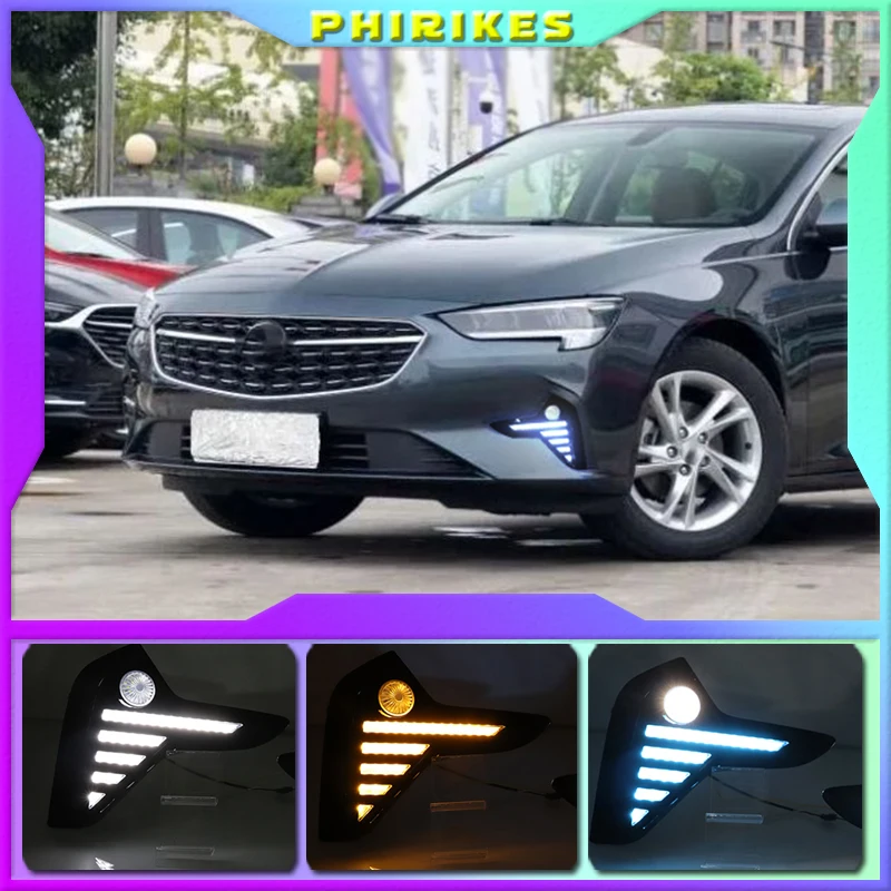 

Светодиодный дневные ходовые огни для Buick Regal Opel Insignia 2020, противотуманные фары ABS 12 В DRL