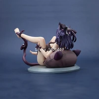 12cm apocrypha toy anime figure lotng cat girl pvc action figure toys lotng neko musume figurine collectible model doll toys