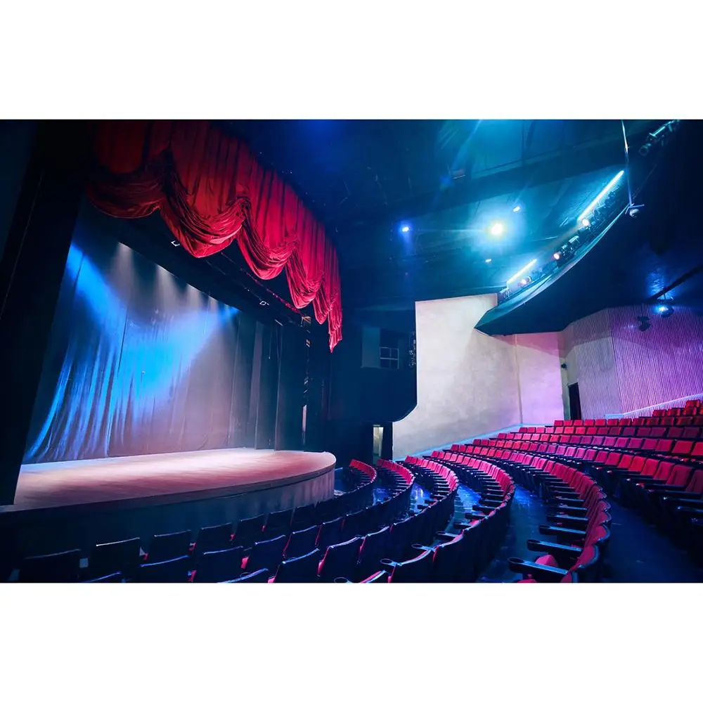 Фон для фотосъемки с изображением Красной занавески и сидений | Электроника