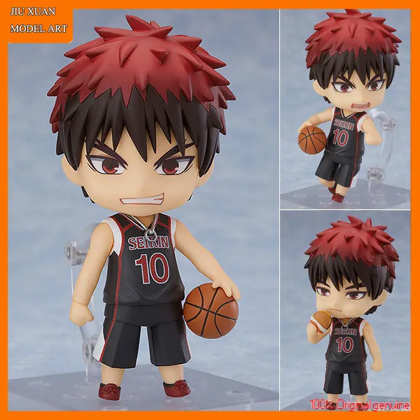 

100% Original: Anime Kuroko's Basketball Kagami Taiga Q version figma PVC Action Figure Anime Figure Model Toys Figure Doll Gift