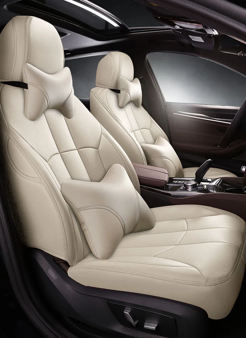 Кожаные чехлы на автомобильные сиденья заказ для Land Rover Discovery 3 4 5 Sports Evoque FreeLander 2