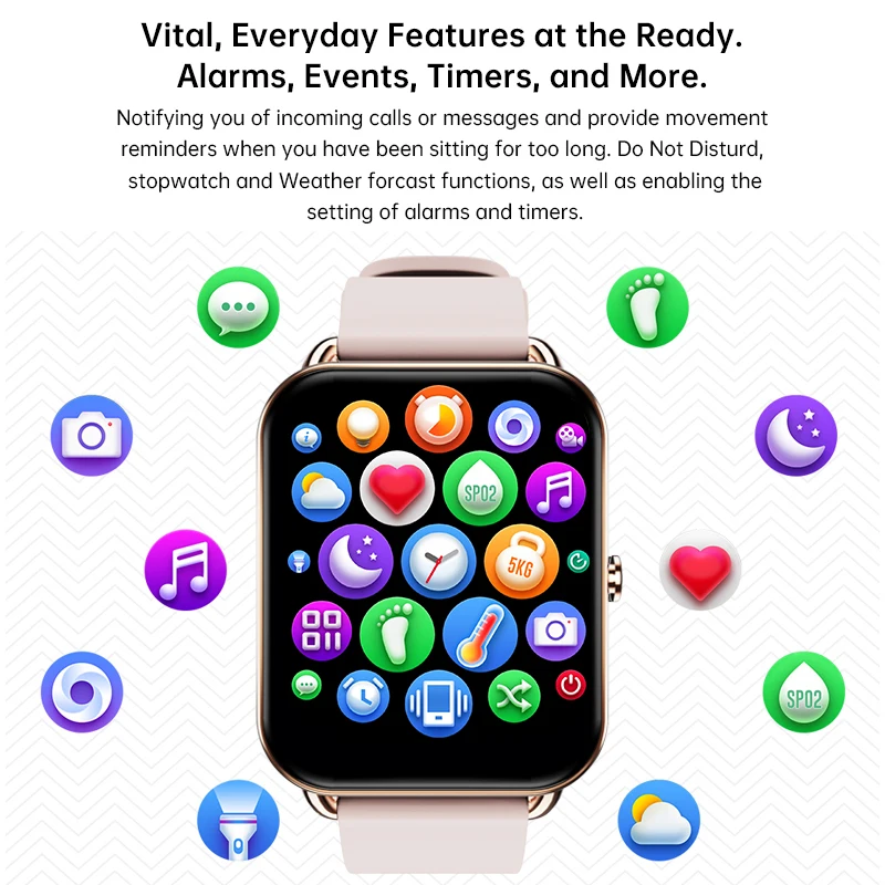 keshuyou g16 2021 smart watch women temperature full touch screen clock ladies men fitness watch for xiaomi apple phone gift free global shipping