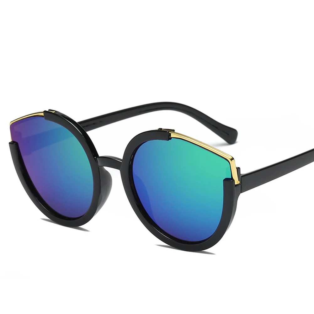 Солнцезащитные очки круглой формы для мужчин и женщин винтажные брендовые