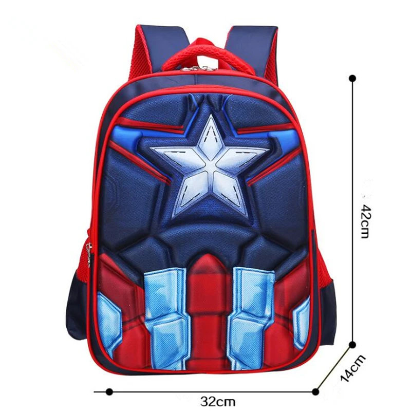 Disney Superhero Человек паук мальчик девочка дети Начальная школа детский сад сумка