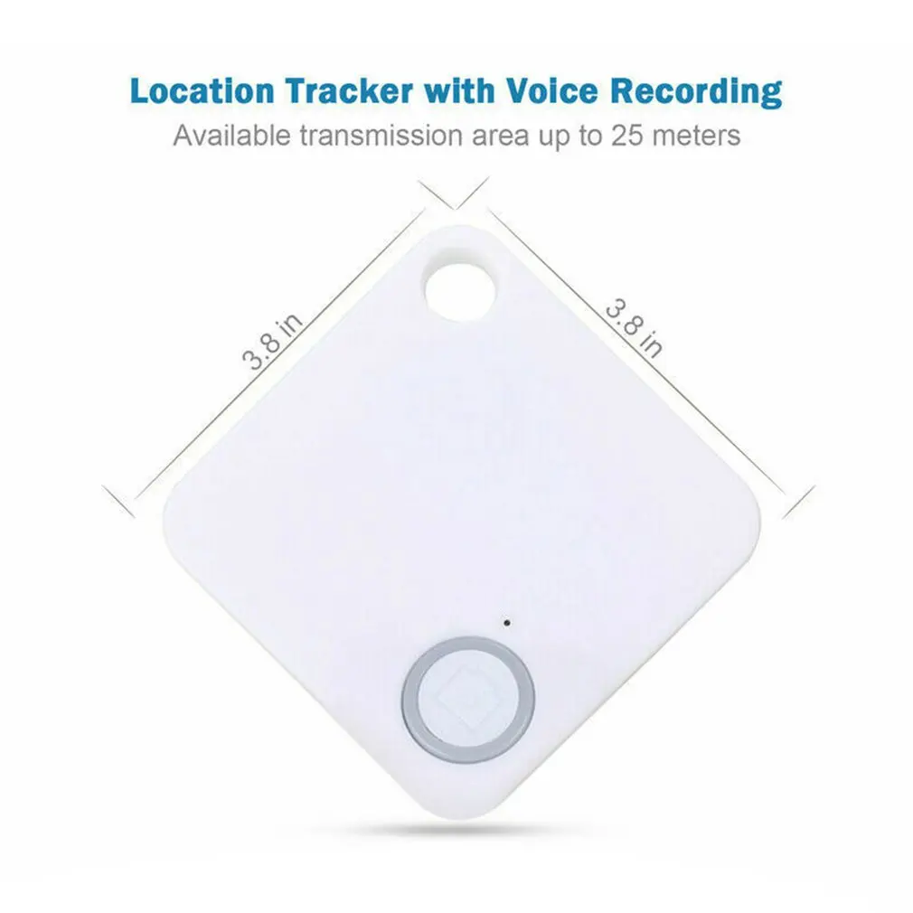 

Square Anti Lost Device Intelligent Mobile Phone Wallet Key Prevent Loss Two Way Anti Loss Alarm Finder