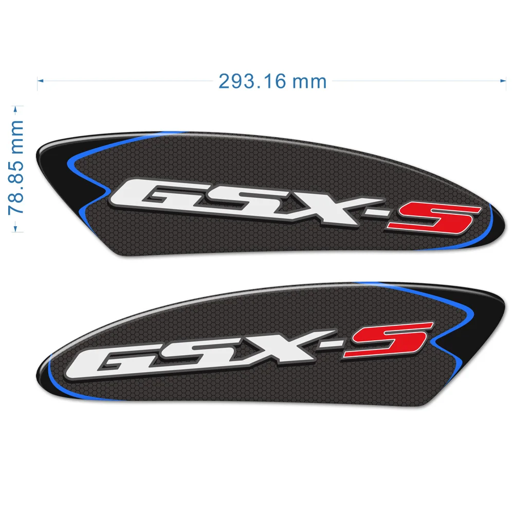 _ GSXS 750 1000 Защитная Наклейка для резервуара Suzuki GSX-S GSX-S125 GSX-S750 боковая защита