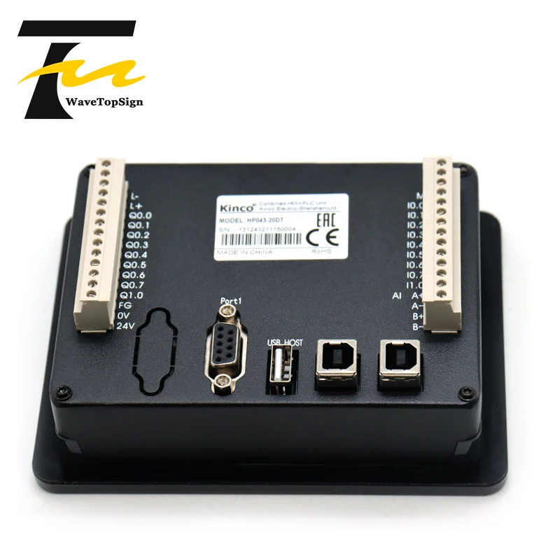 Kinco HP043-20DT HMI PLC все в одном 4 3 дюймовый сенсорный экран с программируемым