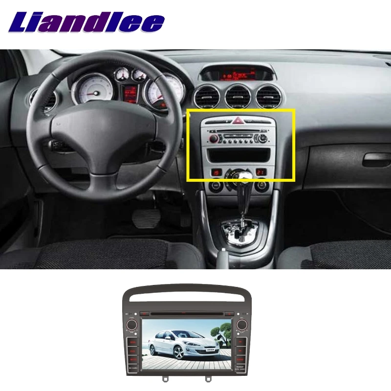 Для Peugeot 408 2010 ~ 2019 LiisLee Автомобильный мультимедийный ТВ DVD GPS аудио Hi-Fi Радио Стерео