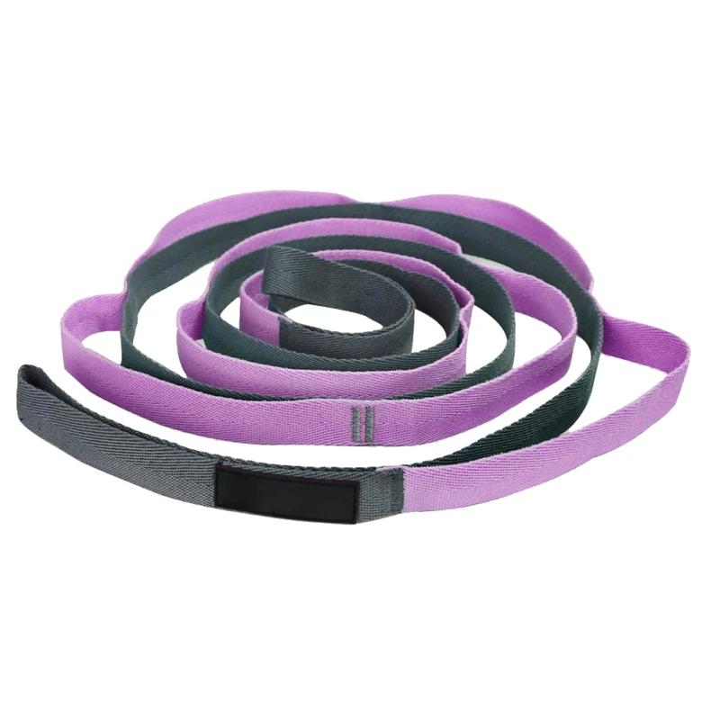

Yoga Strap Multi-Loop Strap Premium Stretch Strap 10 Loops Yoga Stretch Strap Pilates Dance and Gymnastics